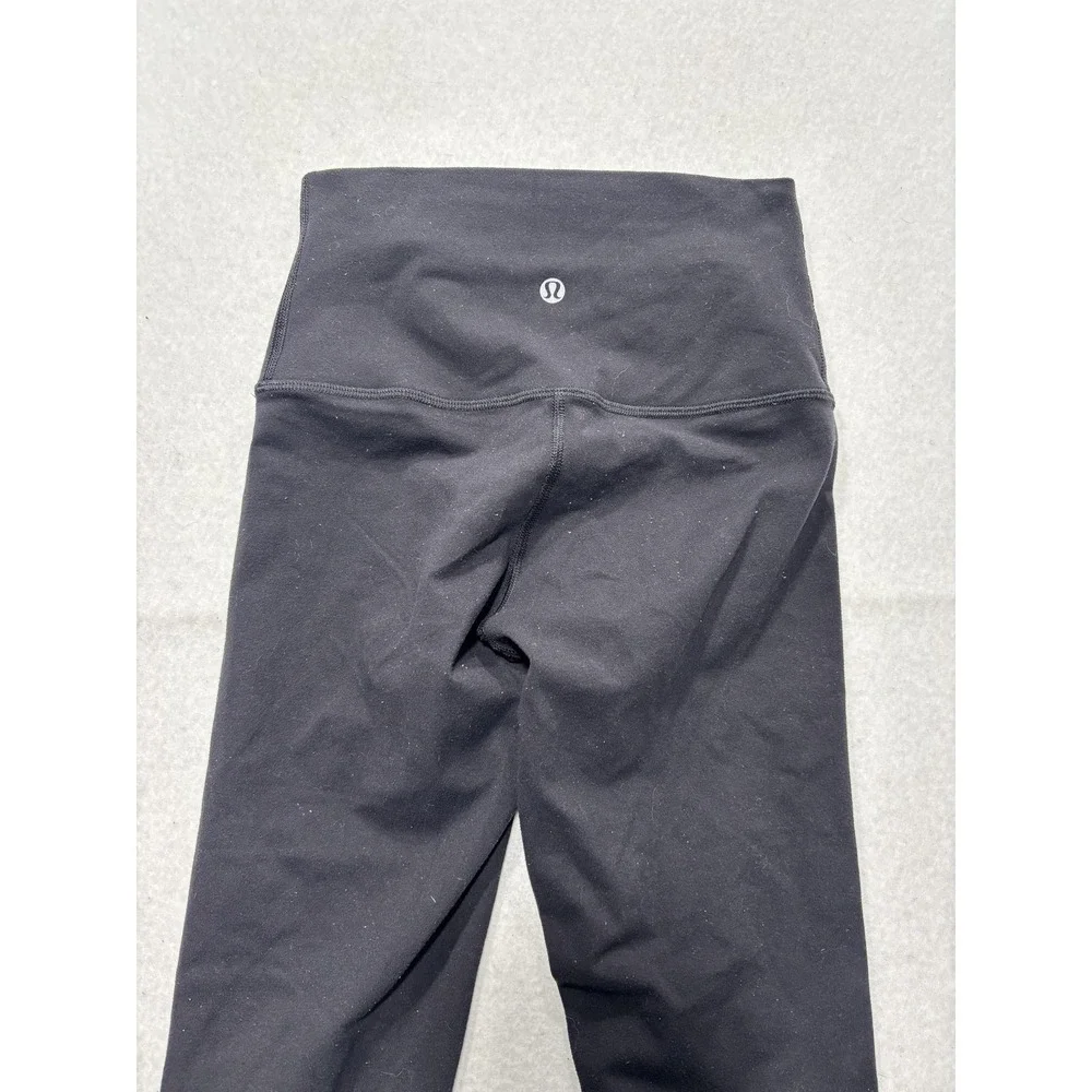 Lululemon Leggings Womens 2 Black High Rise 22